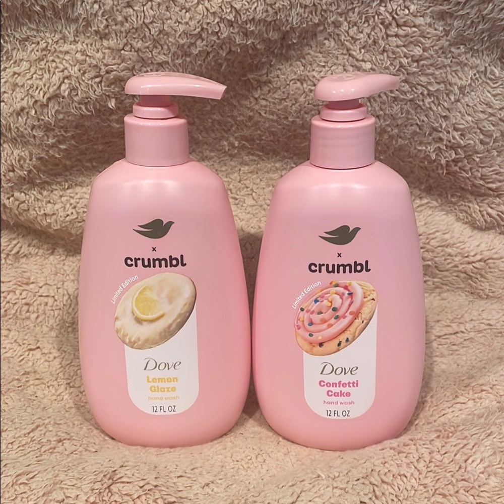 Dove x Crumbl Hand Wash Set - Lemon Glaze & Confetti Cake - LIMITED EDITION